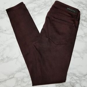 Articles of Society Mya Deep Red Jeans